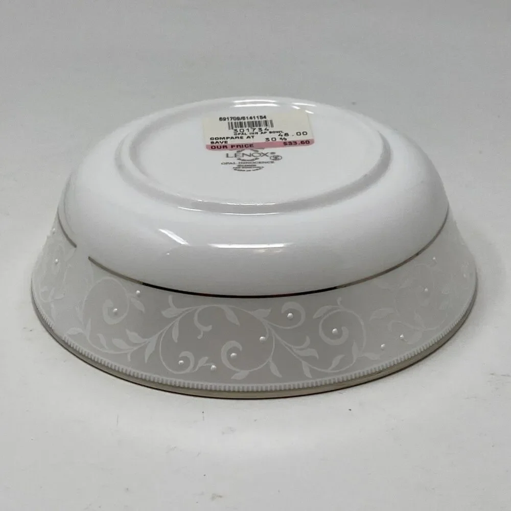 Set of 2 Lenox Opal Innocence 6.5